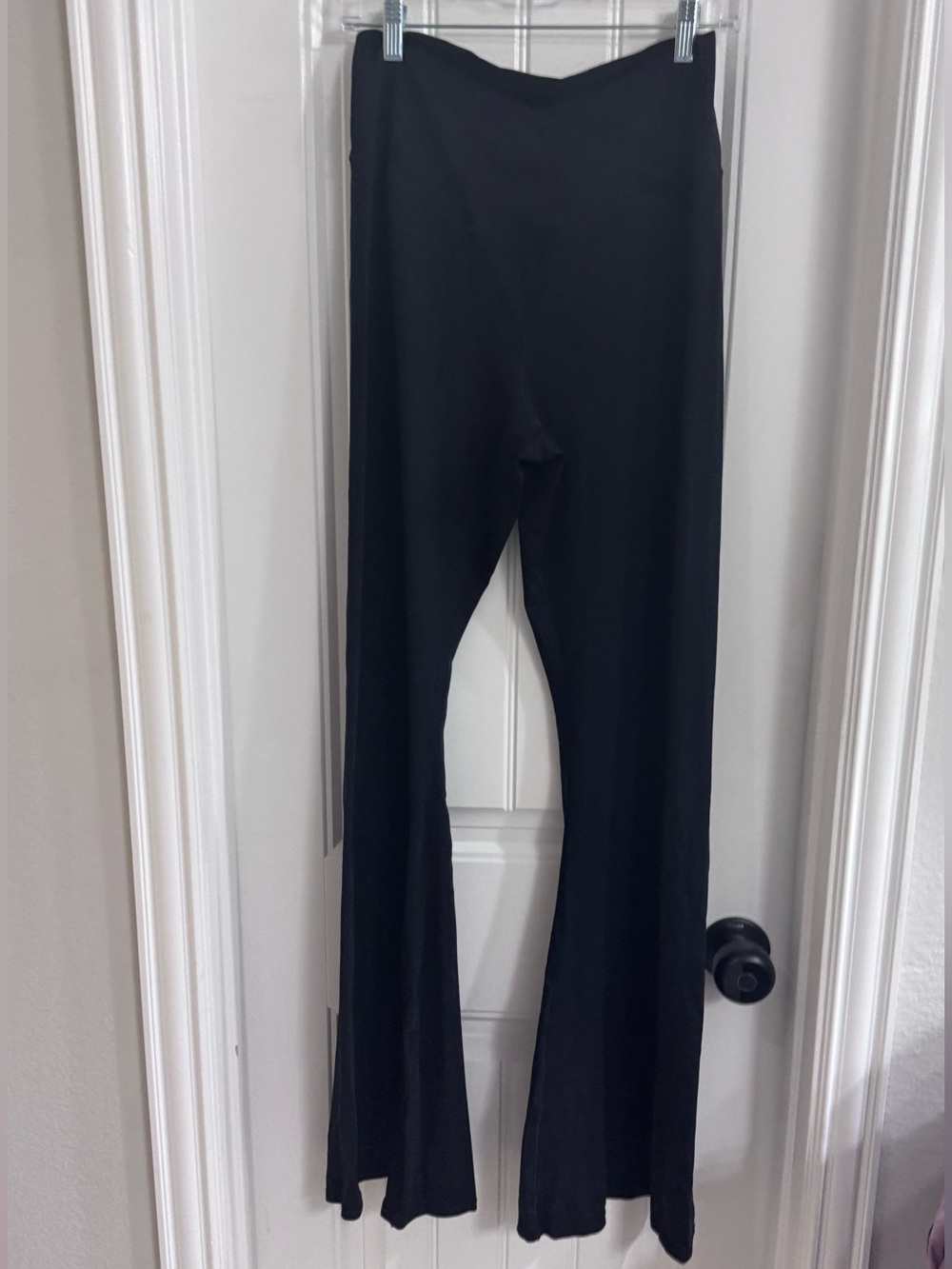 Women's Black Flared Pants